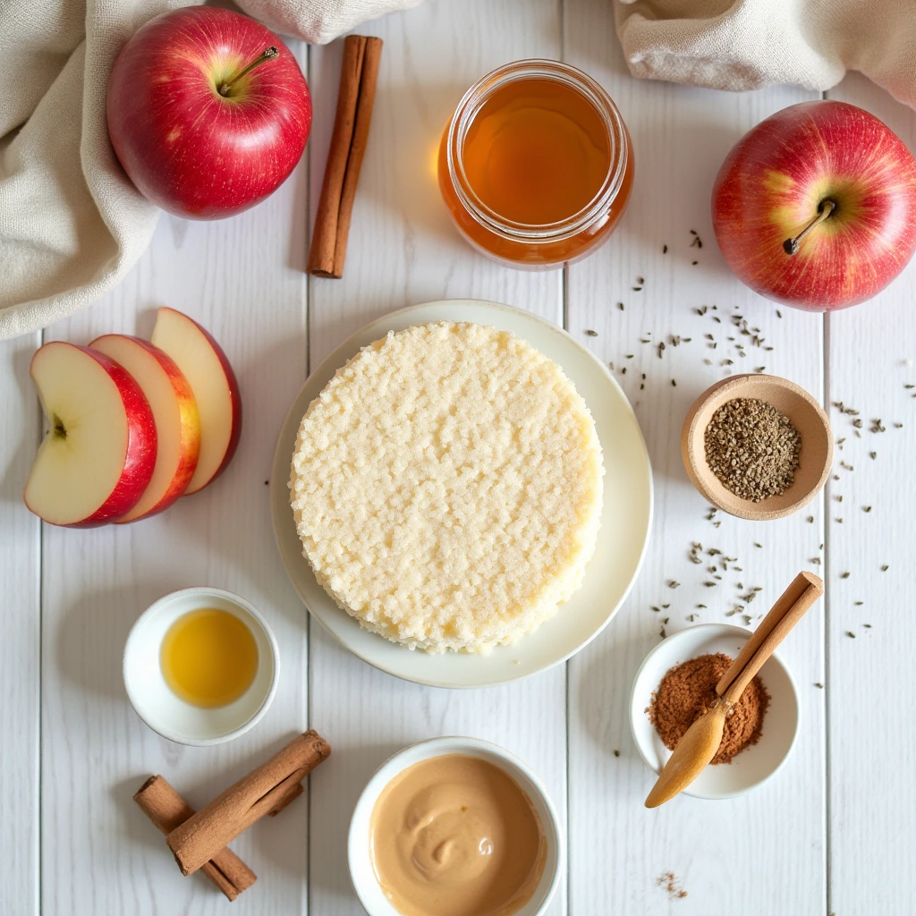 apple cinnamon rice cakes