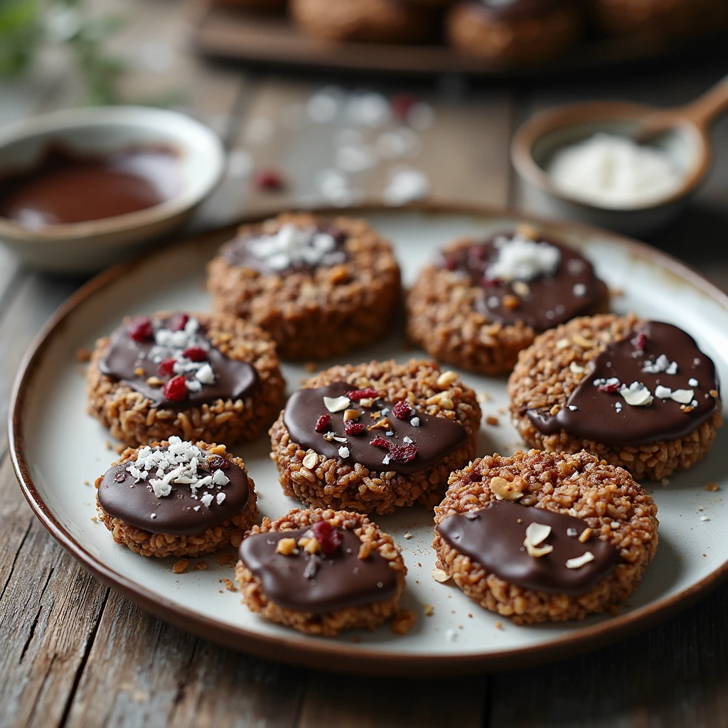 chocolate rice cakes